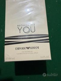 Profumo armani because its you
