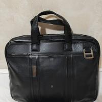 borsa da lavoro Piquadro nera in pelle 