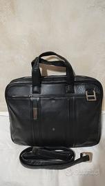 borsa da lavoro Piquadro nera in pelle 