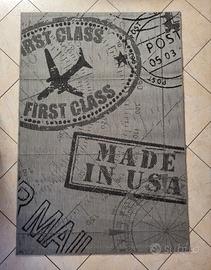 Tappeto moderno a tessitura piatta