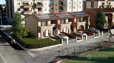 VILLA A SCHIERA CENTRALE A CEGGIA