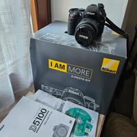 nikon d5100 con obiettivo 18-55