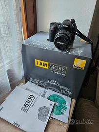 nikon d5100 con obiettivo 18-55