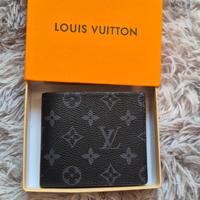 portafoglio LV monogram Eclipse nera