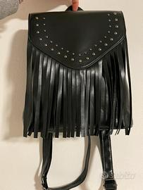 Zaino nero zainetto sarabanda