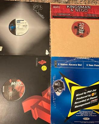 14 Dischi vinili hardstyle 90€ tutti