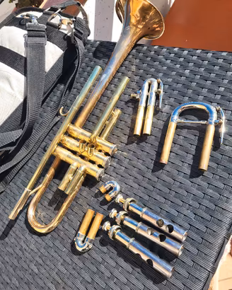 TROMBA, CORNETTA GETZEN, EUFONIO, TROMBONE YAMAHA