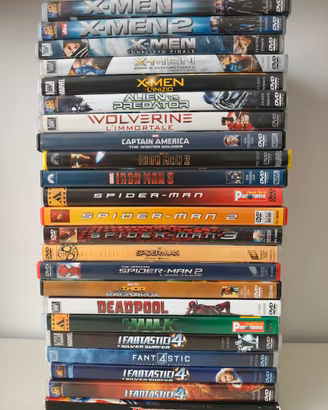 dvd Marvel, 007 e altri titoli