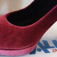 Scarpe Melluso pelle scamosciata bordeaux