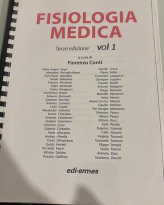 libro universitario fisiologia conti volume 1