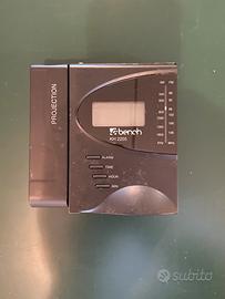 Radiosveglia BENCH con proiezione ora