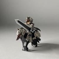 Gatsu con cavallo - Minifigure Type Lego Berserk