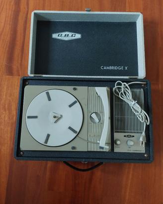 Giradischi vintage GBC Cambridge X