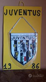 JUVENTUS calcio Gagliardetto storico 1986