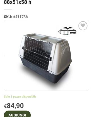 trasportino cane