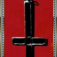 CIONDOLO *NUOVO* SMALTATO *ESOTERICO - GOTICO*