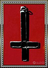 CIONDOLO *NUOVO* SMALTATO *ESOTERICO - GOTICO*