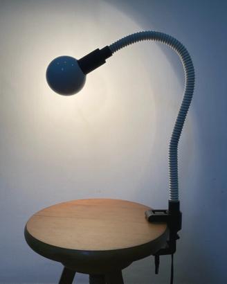 Lampada da tavolo snake design space age anni 70