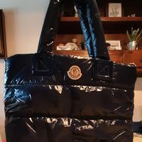 Borsa piumino Moncler blu