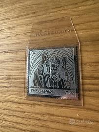 Francobollo Gambia 2005. Papa Giovanni Paolo II.