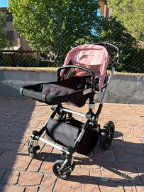Passeggino trio bugaboo Chamaleon 3 rosa