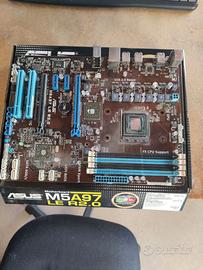 Scheda madre Asus M5A97 LE R2.0 guasta con piastra