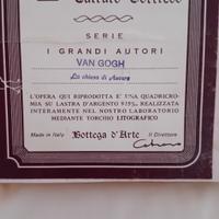 francobollo su lamina d'argento 