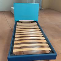 Letto con testiera imbottita nuovo