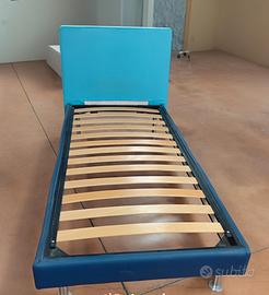 Letto con testiera imbottita nuovo