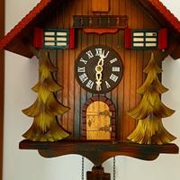 Rarissimo orologio a cucù chalet foresta nera