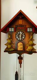 Rarissimo orologio a cucù chalet foresta nera