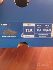 Scarpe running Brooks Ghost 17 nere