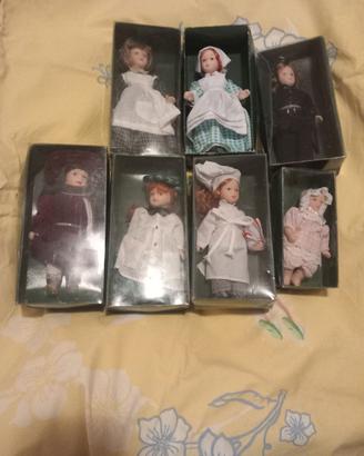 Bambole vintage doll's house collection