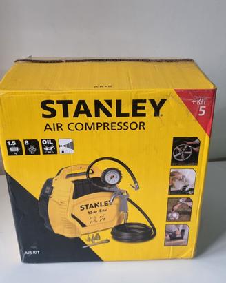 Compressore Aria Stanley 1.5 HP 8 Bar Kit 5