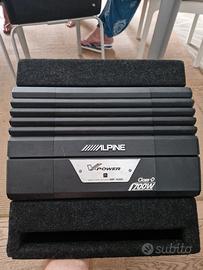 Alpine Amplificatore mrp-m350 + sub