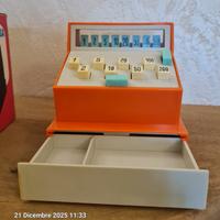 Mini registratore di cassa  vintage anni 70