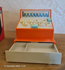 Mini registratore di cassa  vintage anni 70