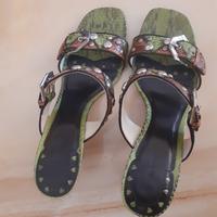 Scarpe scalzate Logan n. 39 in pelle