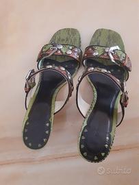 Scarpe scalzate Logan n. 39 in pelle