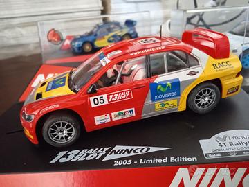 Slotcar Ninco Mitsubishi Lancer WRC 4wd Nuova