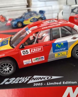 Slotcar Ninco Mitsubishi Lancer WRC 4wd Nuova