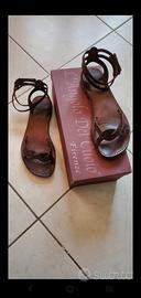 Sandalo cuoio donna - L'angolo del cuoio di Firenz