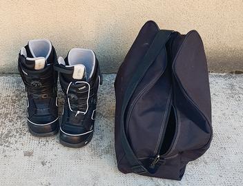 scarponi snowboard vans 40