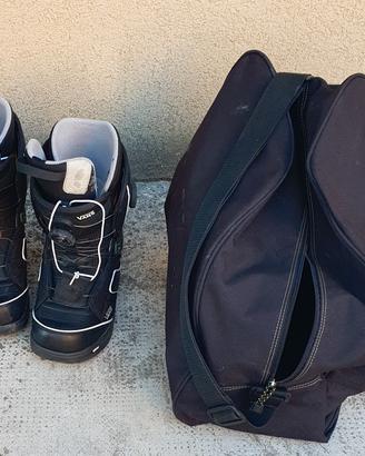 scarponi snowboard vans 40