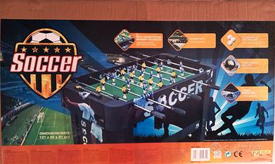 CALCIO BALILLA marca VILLA SPORT cm 121 x 85 x 81