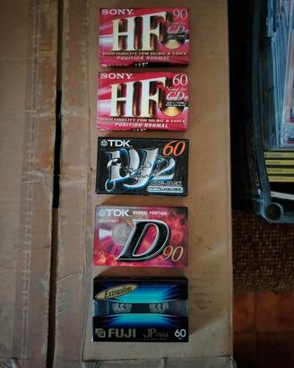 musicassette vergini