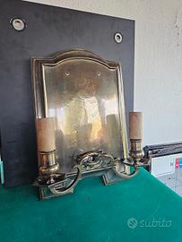 LAMPADA DA PARETE VINTAG ARREDO APPLIQUE CANDELE