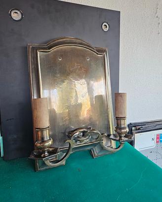 LAMPADA DA PARETE VINTAG ARREDO APPLIQUE CANDELE