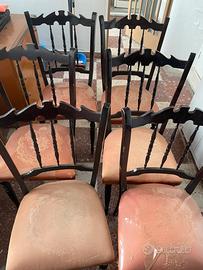 Sedia legno vintage/classica