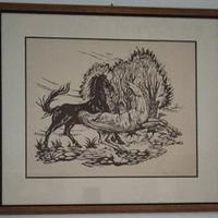 quadro di cavalli